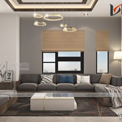 Mẫu thiết kế nội thất hiện đại cho căn biệt thự nghỉ dưỡng NTBT1691