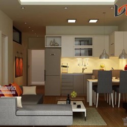 Thiết kế nội thất chung cư 3 phòng ngủ 112m2 NTC1417