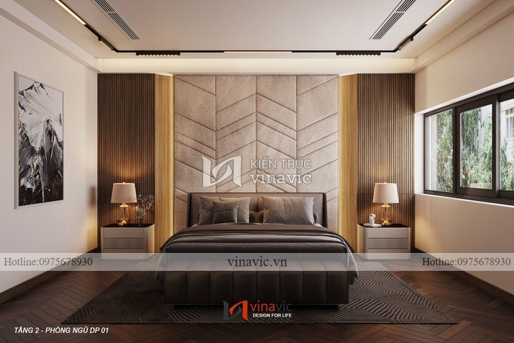 Thiết kế nội thất đẹp thông tầng anh Tuấn Anh Hưng Yên NT2306