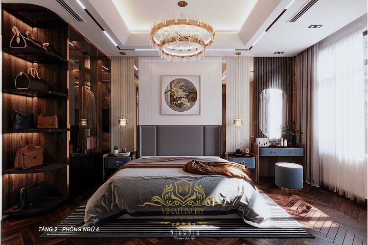 Thiết kế nội thất biệt thự vườn đẹp (CĐT:Ông Thanh-Viêng Chăn) NT2309