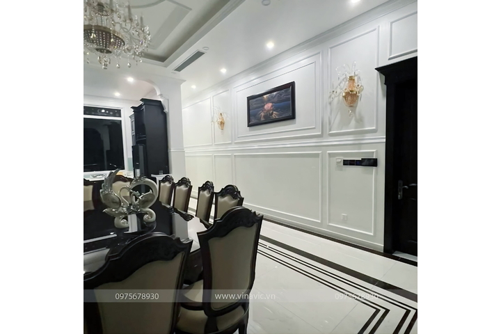 Thi công biệt thự cổ điển 340m2 (CĐT: Mr Hòa - Bình Định) TCBT2206