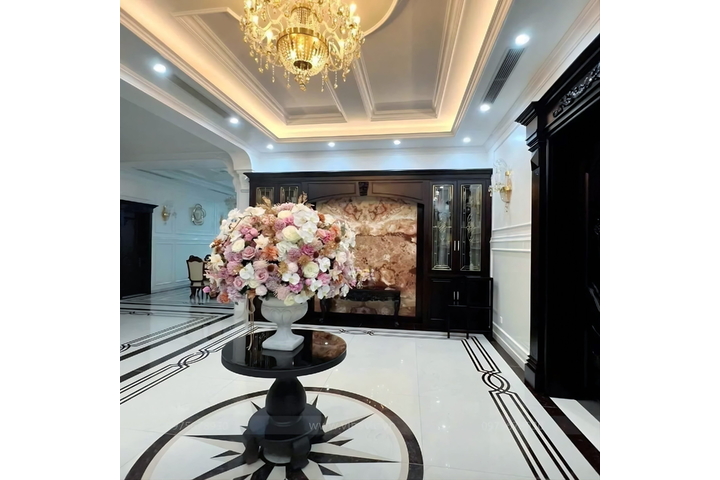 Thi công biệt thự cổ điển 340m2 (CĐT: Mr Hòa - Bình Định) TCBT2206