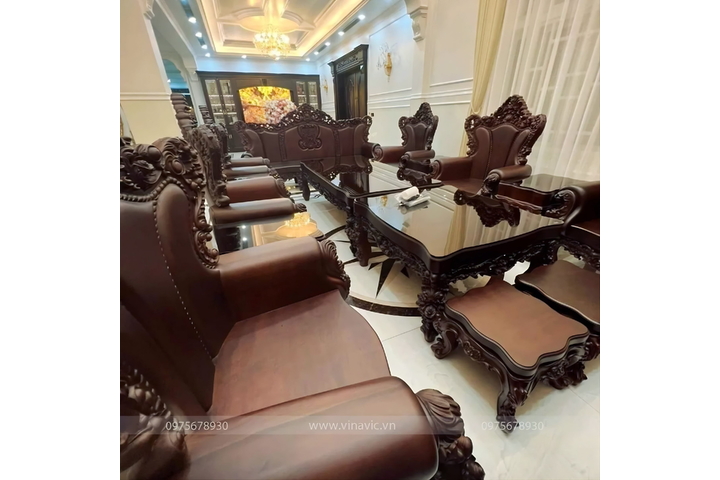 Thi công biệt thự cổ điển 340m2 (CĐT: Mr Hòa - Bình Định) TCBT2206