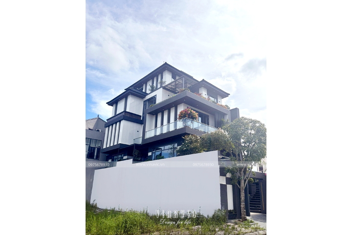 Thi công biệt thự hiện đại 200m2 (CĐT: Mr Hướng - Hải Phòng) TCBT2205