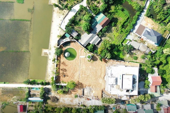 Thi công biệt thự Địa Trung Hải 340m2 (CĐT: Mr Phú- Hà Tĩnh) TCBT2207