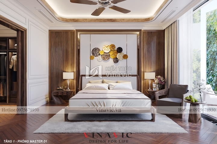 Thiết kế nội thất hiện đại biệt thự 2 tầng (CĐT: Mr Thắng - Ninh Bình) NT2313