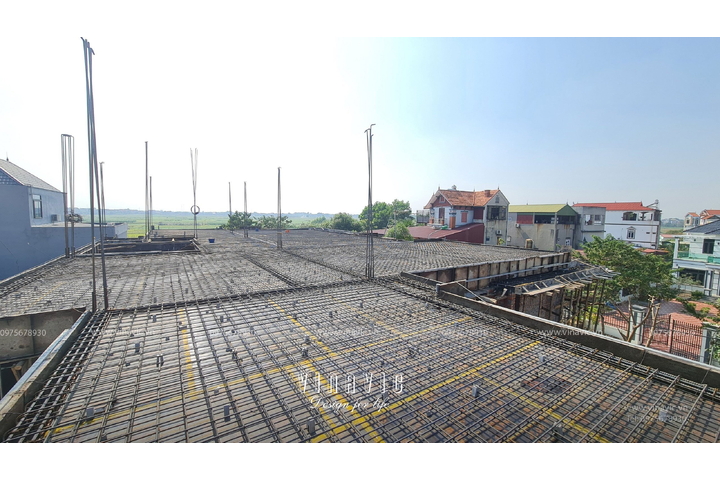 Thi công biệt thự hiện đại 3 tầng 270m2 (CĐT: Mr Dương - Bắc Giang) TCBT2209
