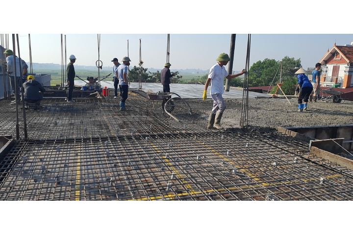 Thi công biệt thự hiện đại 3 tầng 270m2 (CĐT: Mr Dương - Bắc Giang) TCBT2209