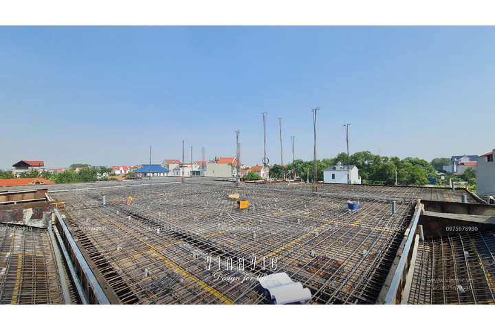 Thi công biệt thự hiện đại 3 tầng 270m2 (CĐT: Mr Dương - Bắc Giang) TCBT2209