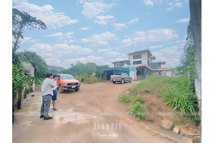 Thi công biệt thự hiện đại 3 tầng 500m2 (CĐT: Mr Vinh - Phú Thọ) TCBT2210