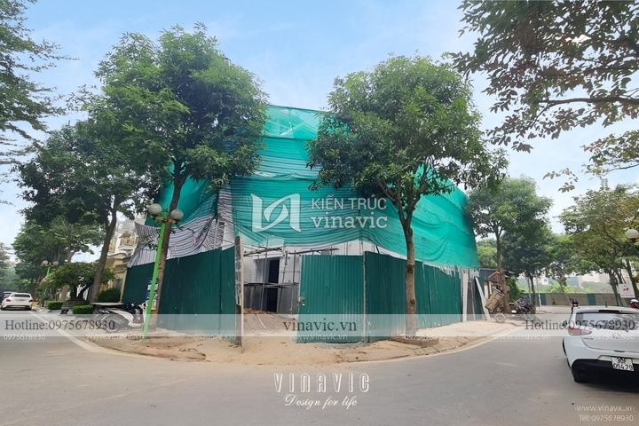 Thi công biệt thự hiện đại 4 tầng 120m2 (CĐT: Mr Quyền - Linh Đàm) TCBT2211