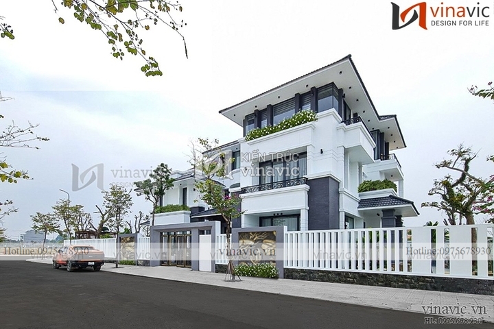 Thi công biệt thự 3 tầng hiện đại (CĐT: Mr Thành - Vĩnh Phúc) TCBT2213