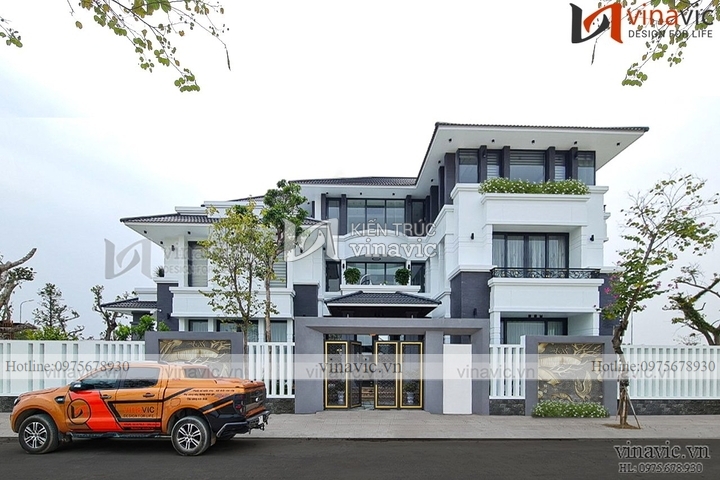 Thi công biệt thự 3 tầng hiện đại (CĐT: Mr Thành - Vĩnh Phúc) TCBT2213