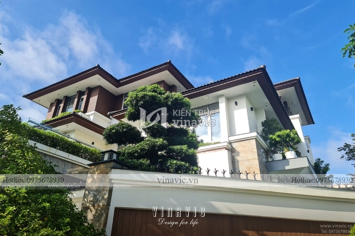 Thi công biệt thự góc 3 tầng 2 mặt tiền (CĐT: Mr Hiệu - An Giang) TCBT2214