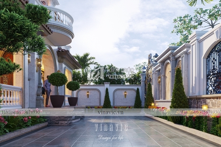 Mẫu thiết kế nhà phong cách địa trung hải đẹp và độc đáo nhất BT2237