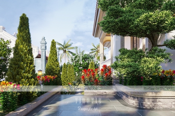 Mẫu thiết kế nhà phong cách địa trung hải đẹp và độc đáo nhất BT2237