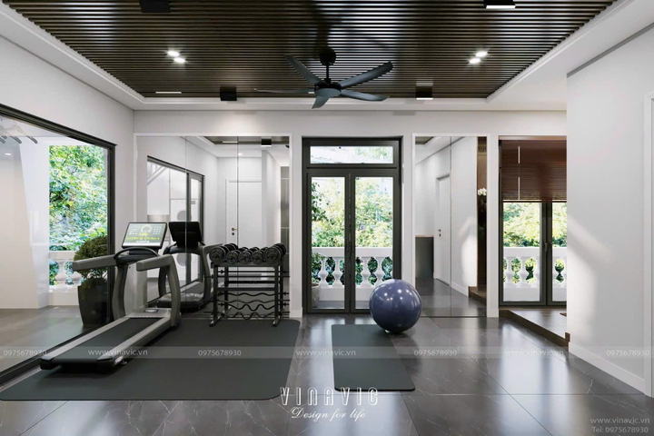 Thiết kế nội thất phong cách hiện đại (CĐT: Mr Thư - Hòa Bình) NT2321