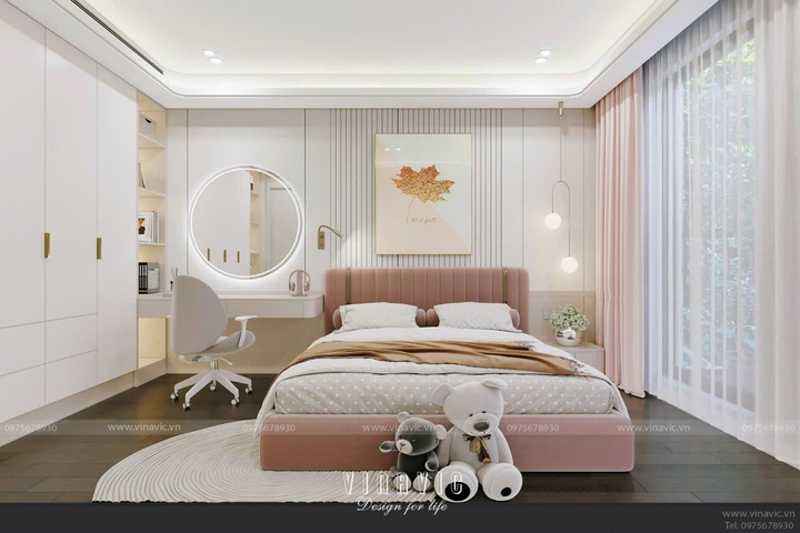 Thiết kế nội thất phong cách hiện đại (CĐT: Mr Thư - Hòa Bình) NT2321