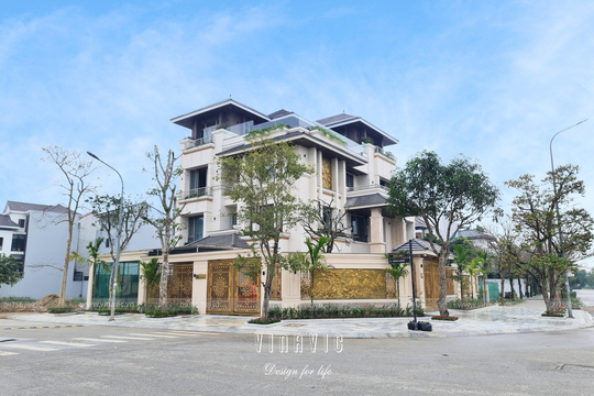 Thi công biệt thự 4 tầng hồ bơi hiện đại (CĐT: Mr Sơn - Nghệ An) TCBT2215