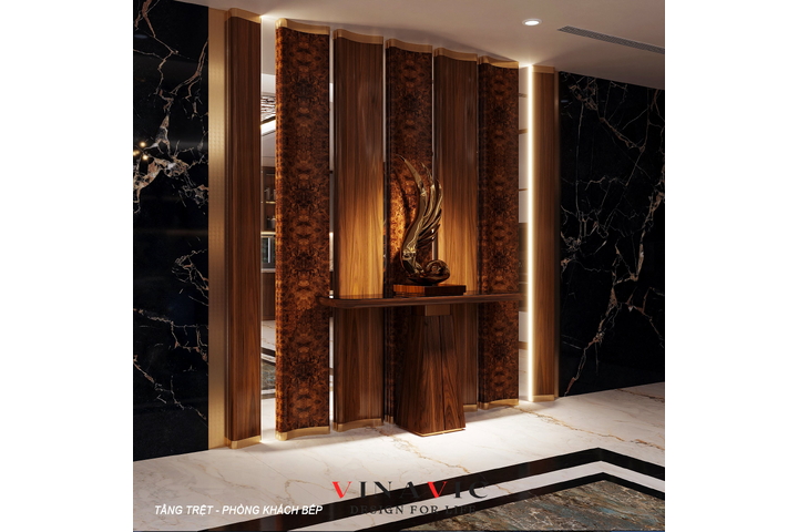 Thiết kế nội thất biệt thự hiện đại siêu sang (CĐT: Mr Minh - An Giang) NT2322