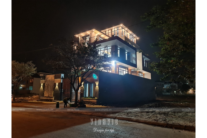 Thi công trọn gói biệt thự cao cấp ở Chí Linh- Hải Dương