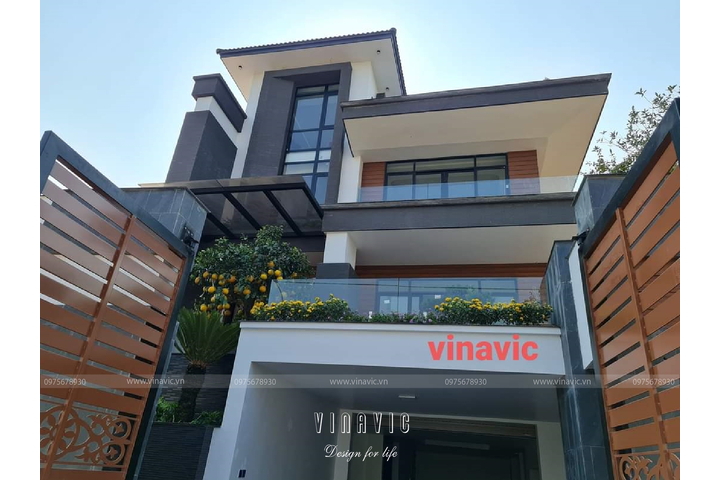 Thi công trọn gói biệt thự cao cấp ở Chí Linh- Hải Dương