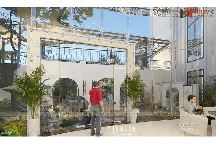 Dự án thiết kế Shophouse Mailan kinh doanh thương mại DATM2334