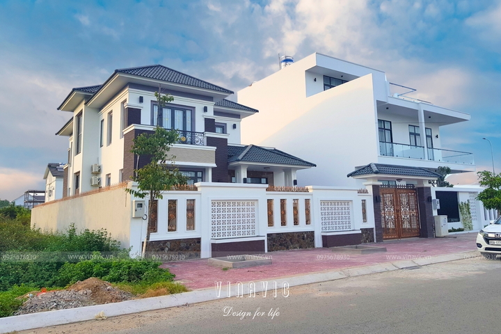 Thi công biệt thự 2 tầng hiện đại 154m2 (CĐT: Mr Trường - Hậu Giang) TCBT2220