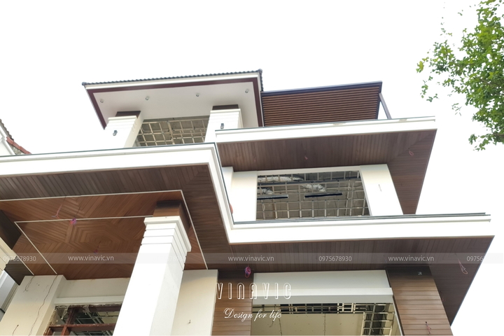 Thi công biệt thự 4 tầng hiện đại 180m2 (CĐT: Mr Nam - Nghệ An) TCBT2222