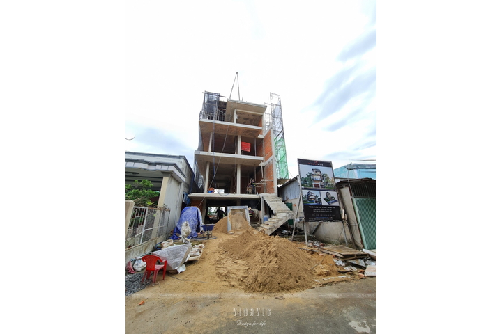 Thi công biệt thự phố 3 tầng hiện đại 98m2 (CĐT: Mr Sơn - Tp HCM) TCBT2225