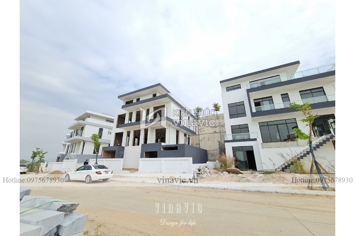 Thi công biệt thự đồi Monaco 176m2 (CĐT: Mr Trìu- Quảng Ninh) TCBT2226