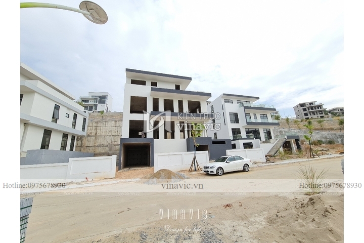 Thi công biệt thự đồi Monaco 176m2 (CĐT: Mr Trìu- Quảng Ninh) TCBT2226