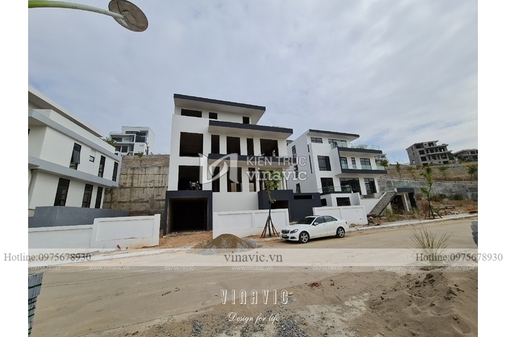Thi công biệt thự đồi Monaco 176m2 (CĐT: Mr Trìu- Quảng Ninh) TCBT2226