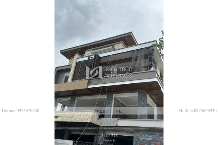 Thi công biệt thự đồi Monaco 176m2 (CĐT: Mr Trìu- Quảng Ninh) TCBT2226