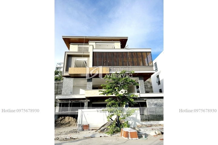 Thi công biệt thự đồi Monaco 176m2 (CĐT: Mr Trìu- Quảng Ninh) TCBT2226