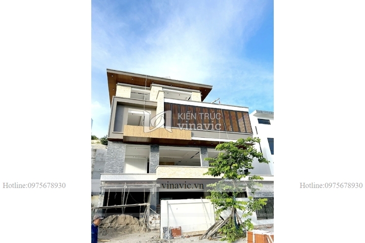 Thi công biệt thự đồi Monaco 176m2 (CĐT: Mr Trìu- Quảng Ninh) TCBT2226