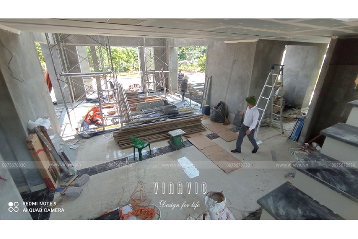 Thi công biệt thự hiện đại 2 tầng 210m2 (CĐT: Mr Mẫn - Hà Nội) TCBT2227