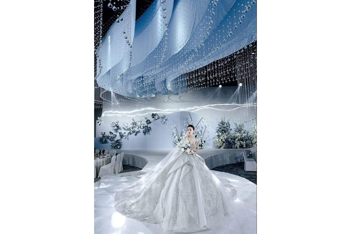 Thiết kế trung tâm tiệc cưới sang trọng tân cổ điển 1350m2 BT2345