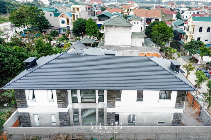 Thi công Villa hiện đại 2 tầng 294m2 (CĐT: Mr Thắng - Ninh Bình) TCBT2229