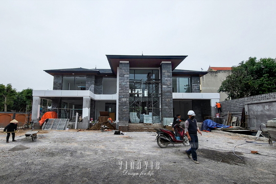 Thi công Villa hiện đại 2 tầng 294m2 (CĐT: Mr Thắng - Ninh Bình) TCBT2229