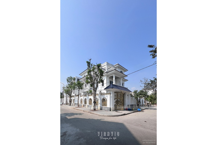 Thi công biệt thự tân cổ điển mái nhật (CĐT: Mrs Phượng - Hải Phòng) TCBT2233