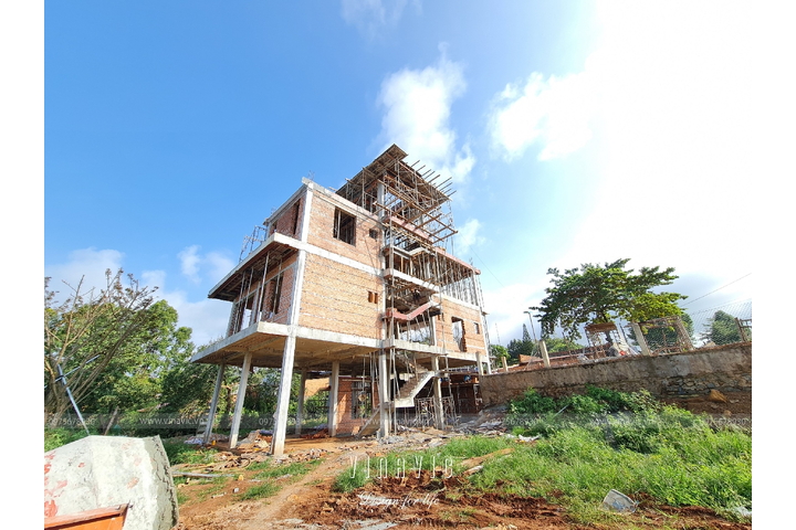 Thi công nhà biệt thự 3 tầng 11x16m (CĐT: Mr Toàn - Bình Phước) TCBT2232