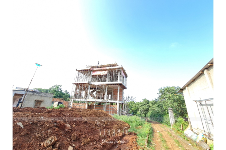 Thi công nhà biệt thự 3 tầng 11x16m (CĐT: Mr Toàn - Bình Phước) TCBT2232
