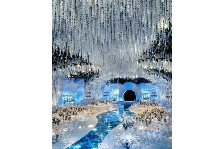 Thiết kế trung tâm tiệc cưới sang trọng tân cổ điển 1350m2 BT2345