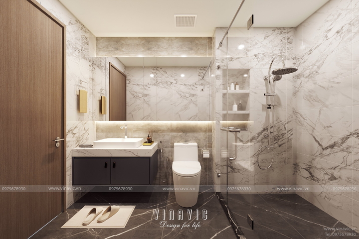 Mẫu nội thất nhà phố mặt tiền 4.5m x 16m (CĐT: Mr Thắng - An Giang) NT2324