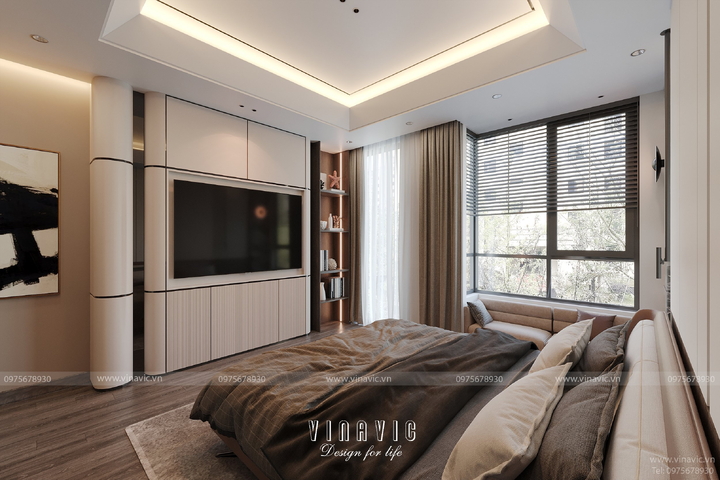 Mẫu nội thất nhà phố mặt tiền 4.5m x 16m (CĐT: Mr Thắng - An Giang) NT2324