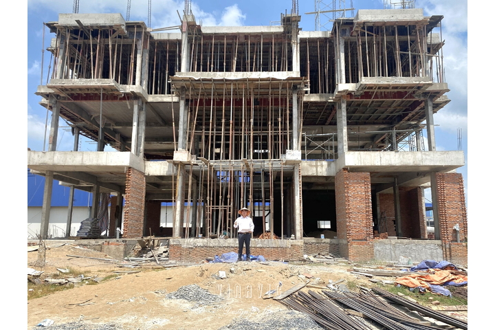 Thi công biệt thự 1 trệt 3 tầng hiện đại 475m2 (CĐT:Mr Minh - An Giang) TCBT2239