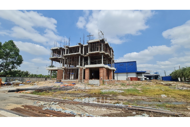 Thi công biệt thự 1 trệt 3 tầng hiện đại 475m2 (CĐT:Mr Minh - An Giang) TCBT2239