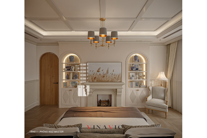 Mẫu nội thất phong cách địa trung hải 450m2 (CĐT: Mr Phát - Cam Ranh) NT2326