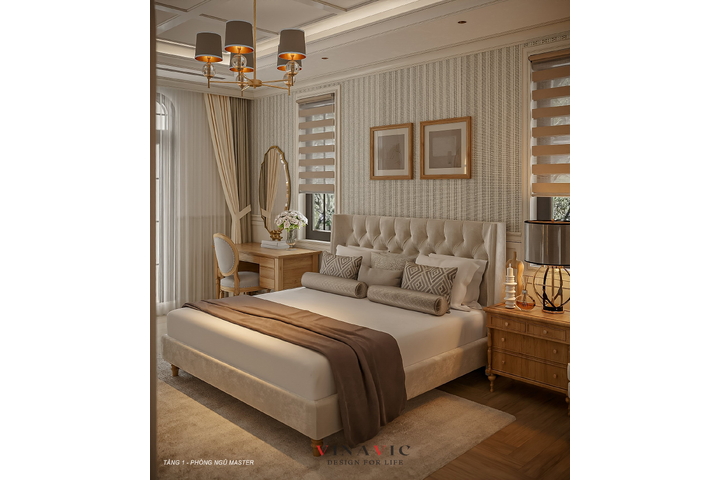 Mẫu nội thất phong cách địa trung hải 450m2 (CĐT: Mr Phát - Cam Ranh) NT2326